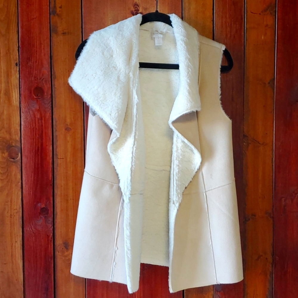 Chico's Sherpa Vest
